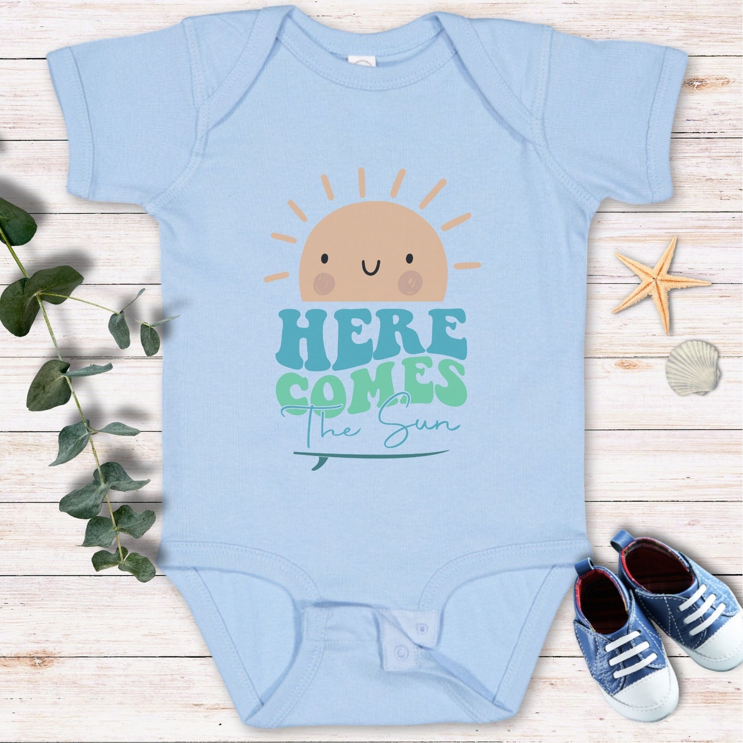 Here comes the Sun Baby Bodysuit