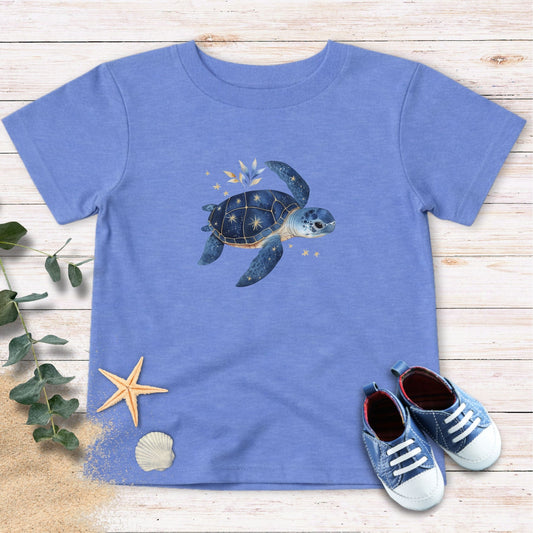 Turtle & stars Toddler Tee