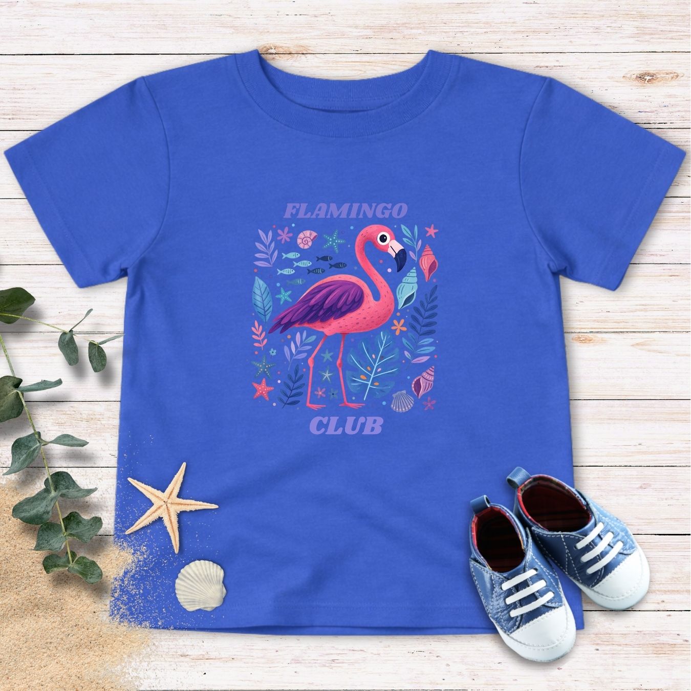 Flamingo Club Toddler Tee