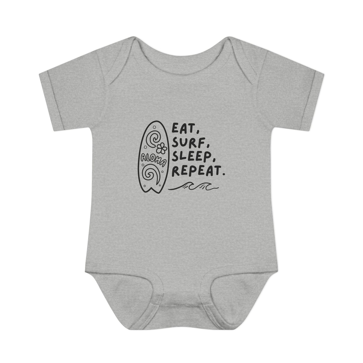 Eat sleep surf Bodysuit