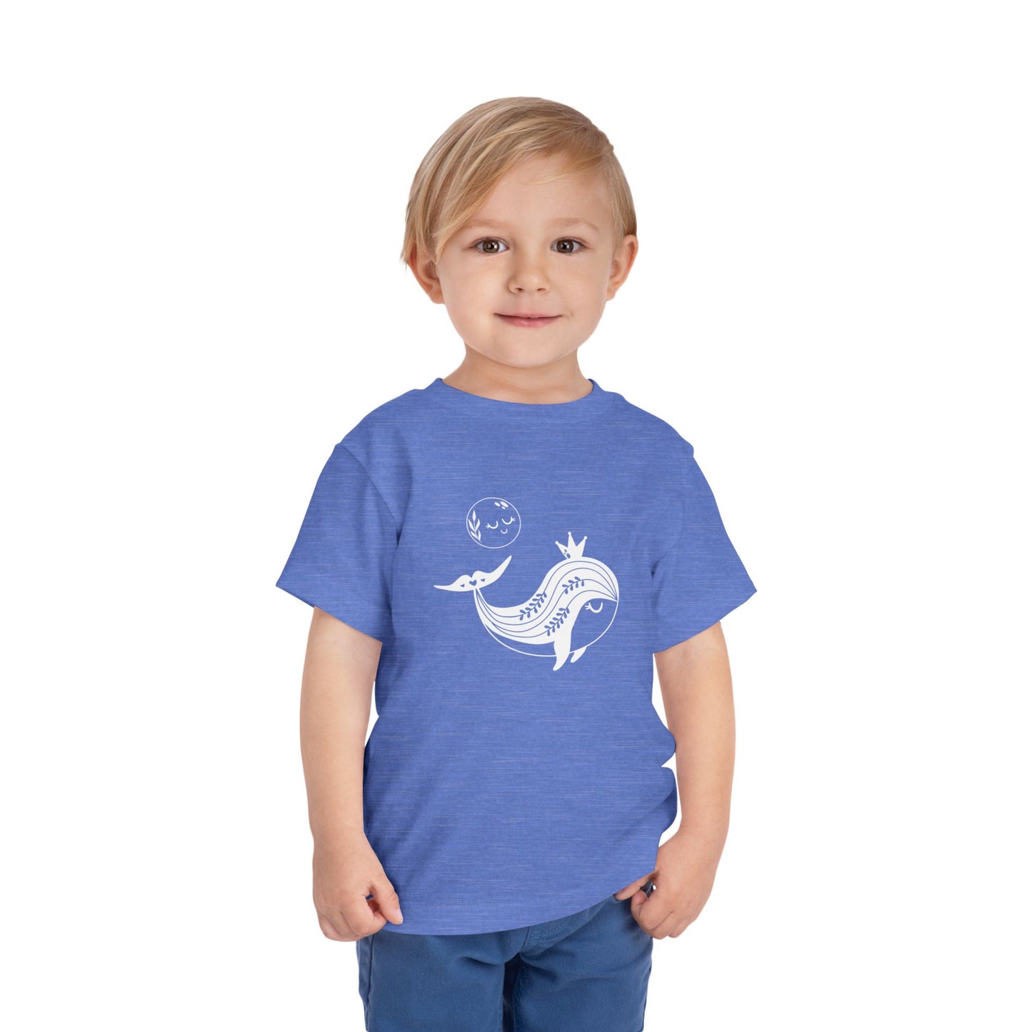 Royal Whale Toddler Tee
