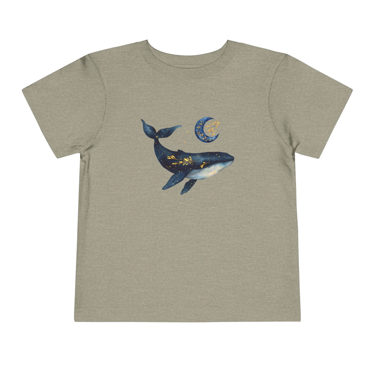 Moon, stars & whale Toddler Tee