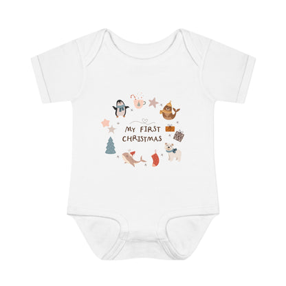 My First Christmas Bodysuit