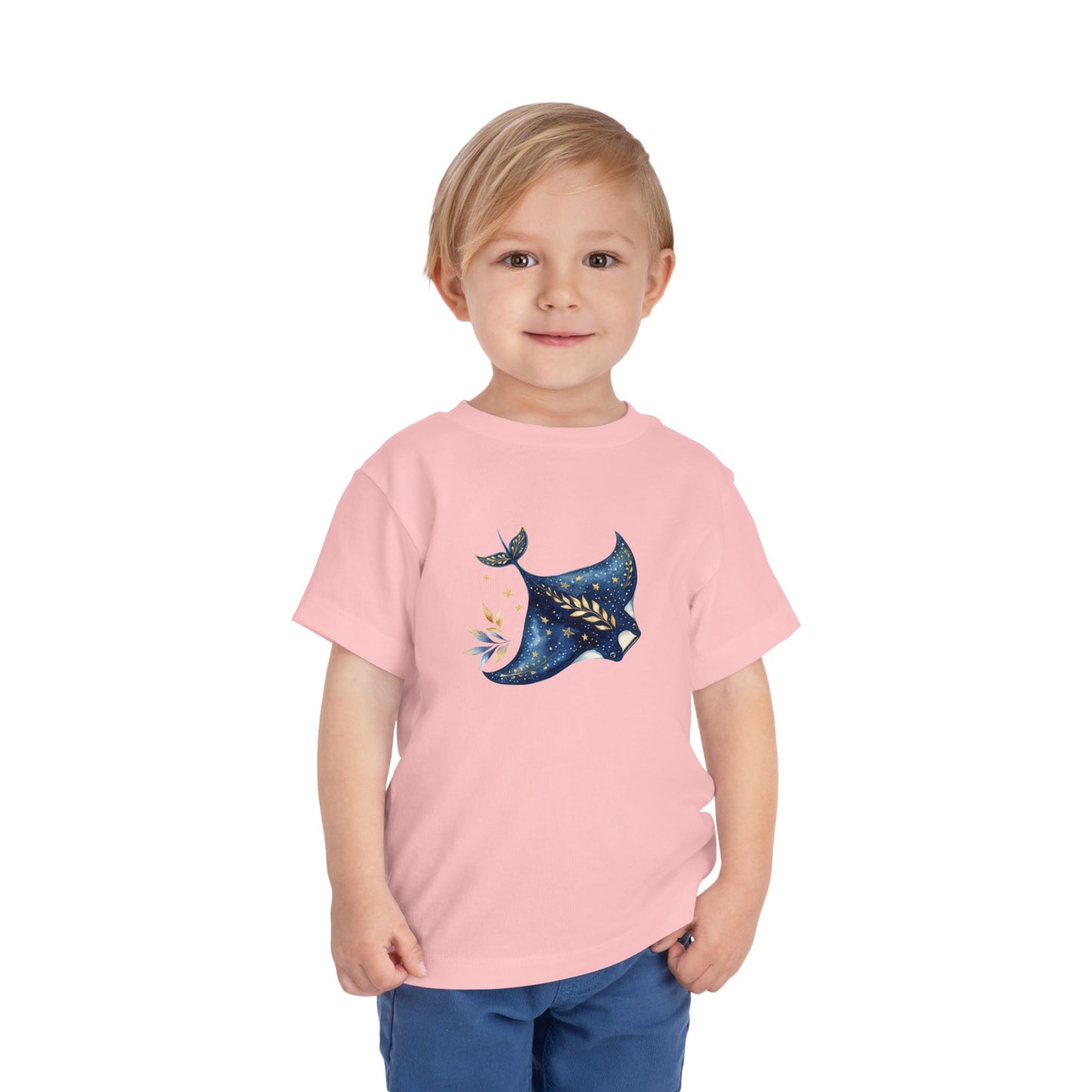 Manta Ray & stars Toddler Tee