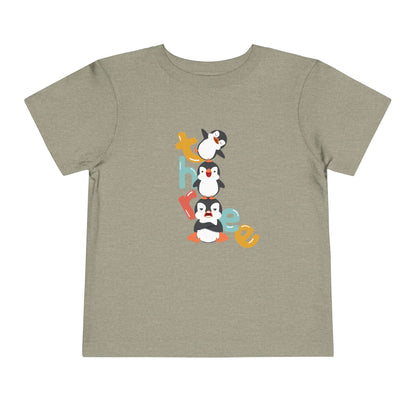 Three penguins Toddler Tee