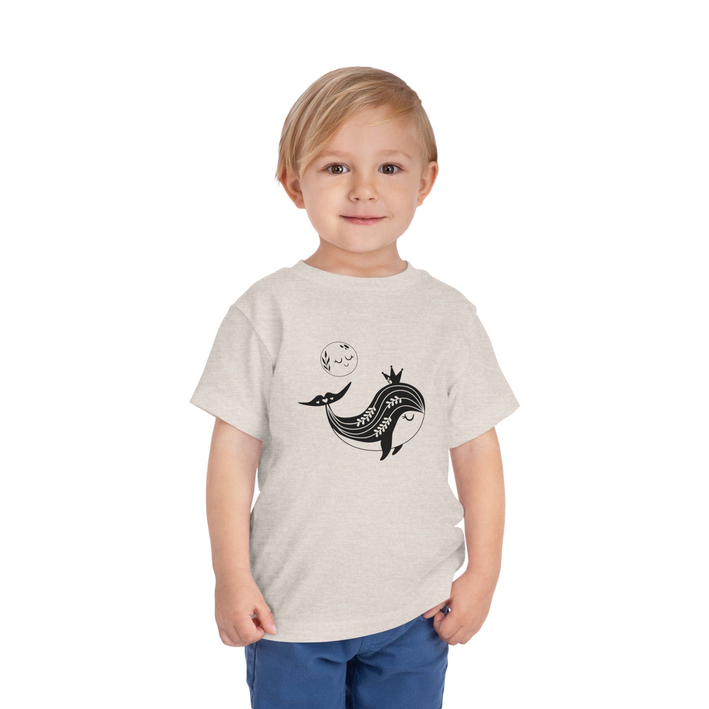 Royal Whale Toddler Tee