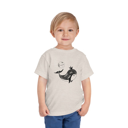 Royal Whale Toddler Tee