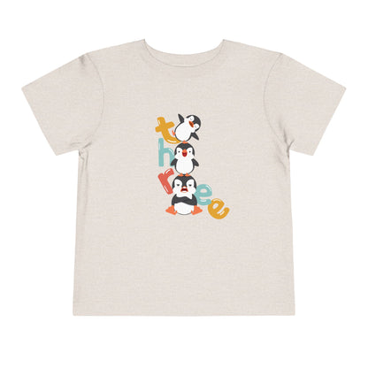 Three penguins Toddler Tee