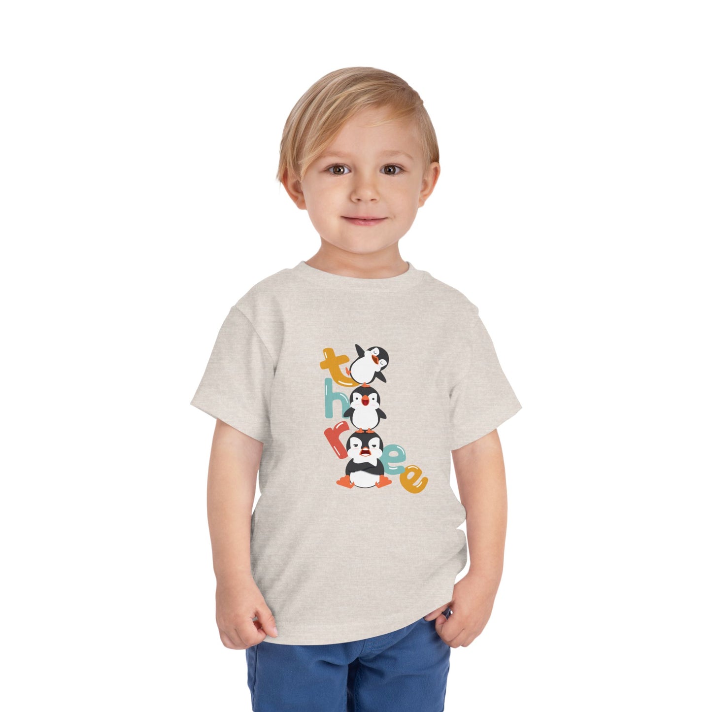 Three penguins Toddler Tee