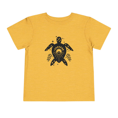 Turtle black Toddler Tee