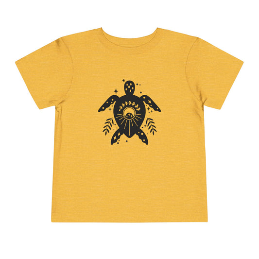 Turtle black Toddler Tee