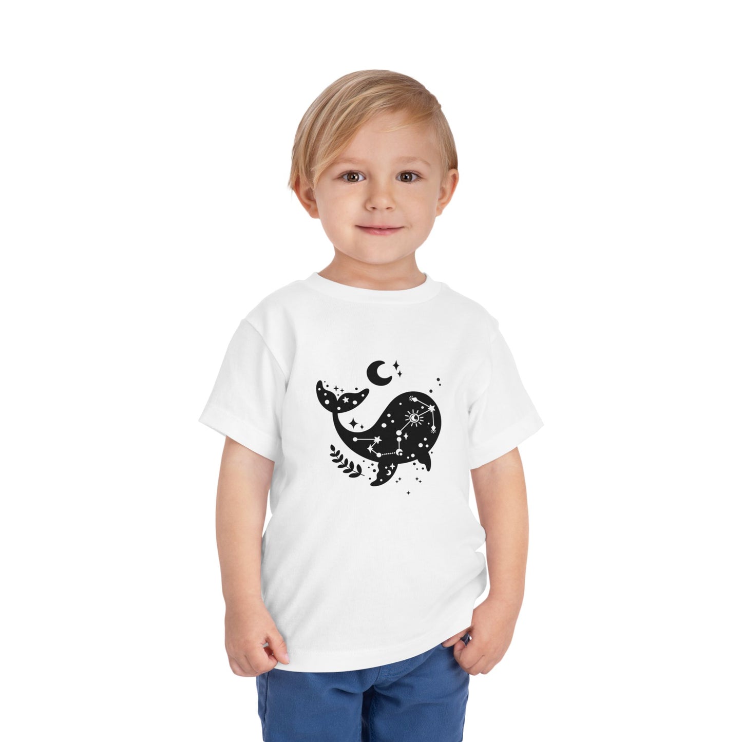 Moon & whale Toddler Tee