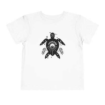 Turtle black Toddler Tee