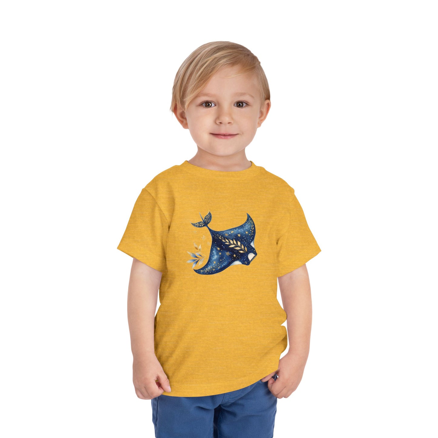 Manta Ray & stars Toddler Tee