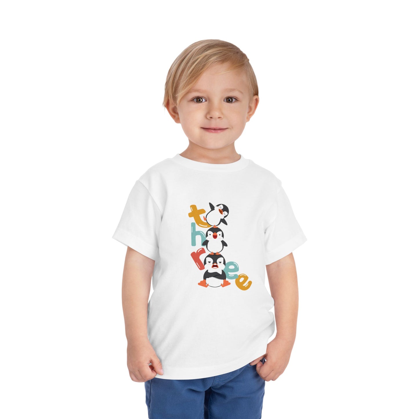 Three penguins Toddler Tee