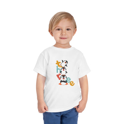 Three penguins Toddler Tee