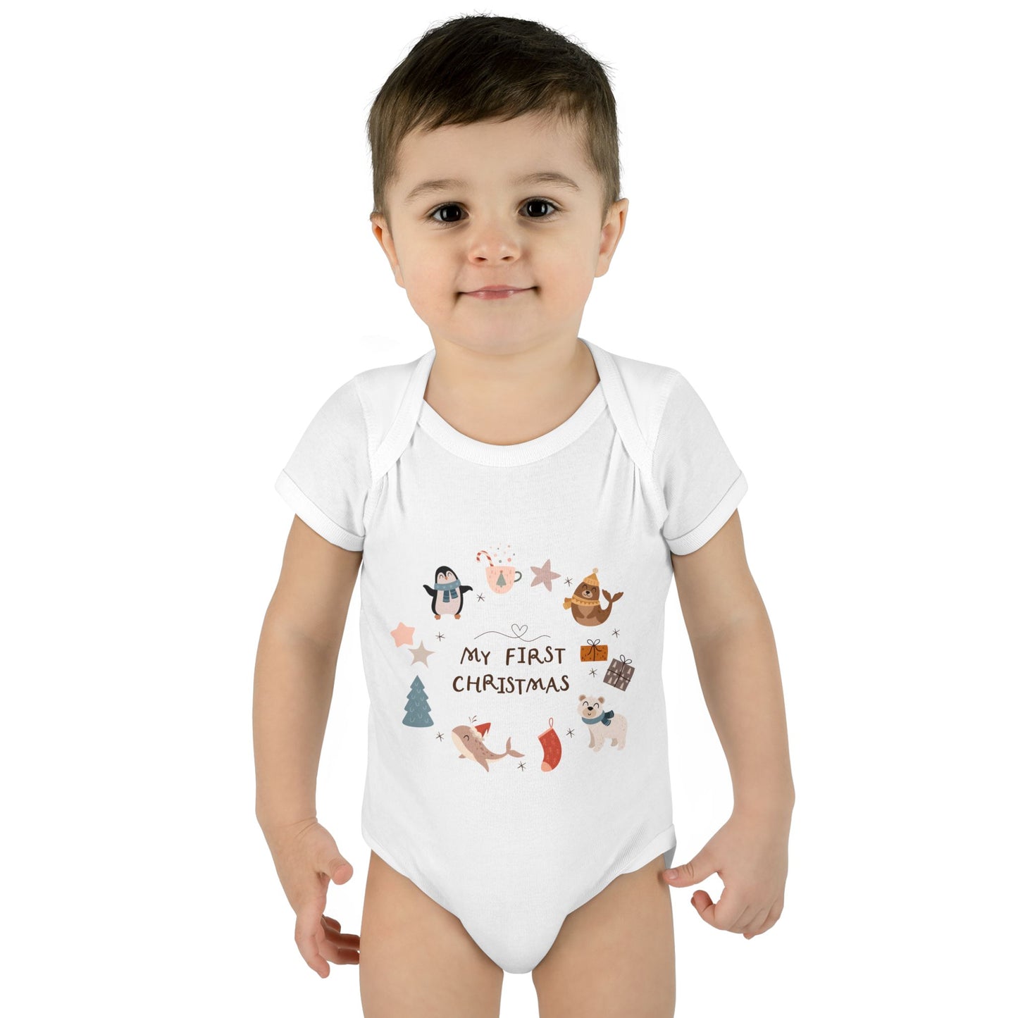 My First Christmas Bodysuit
