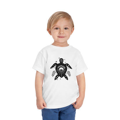 Turtle black Toddler Tee