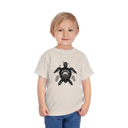 Turtle black Toddler Tee