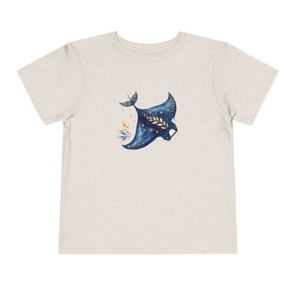 Manta Ray & stars Toddler Tee