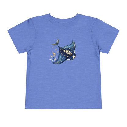 Manta Ray & stars Toddler Tee