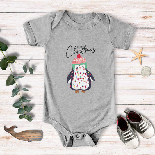 Christmas Penguin Bodysuit