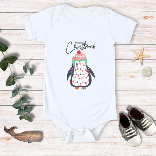 Christmas Penguin Bodysuit