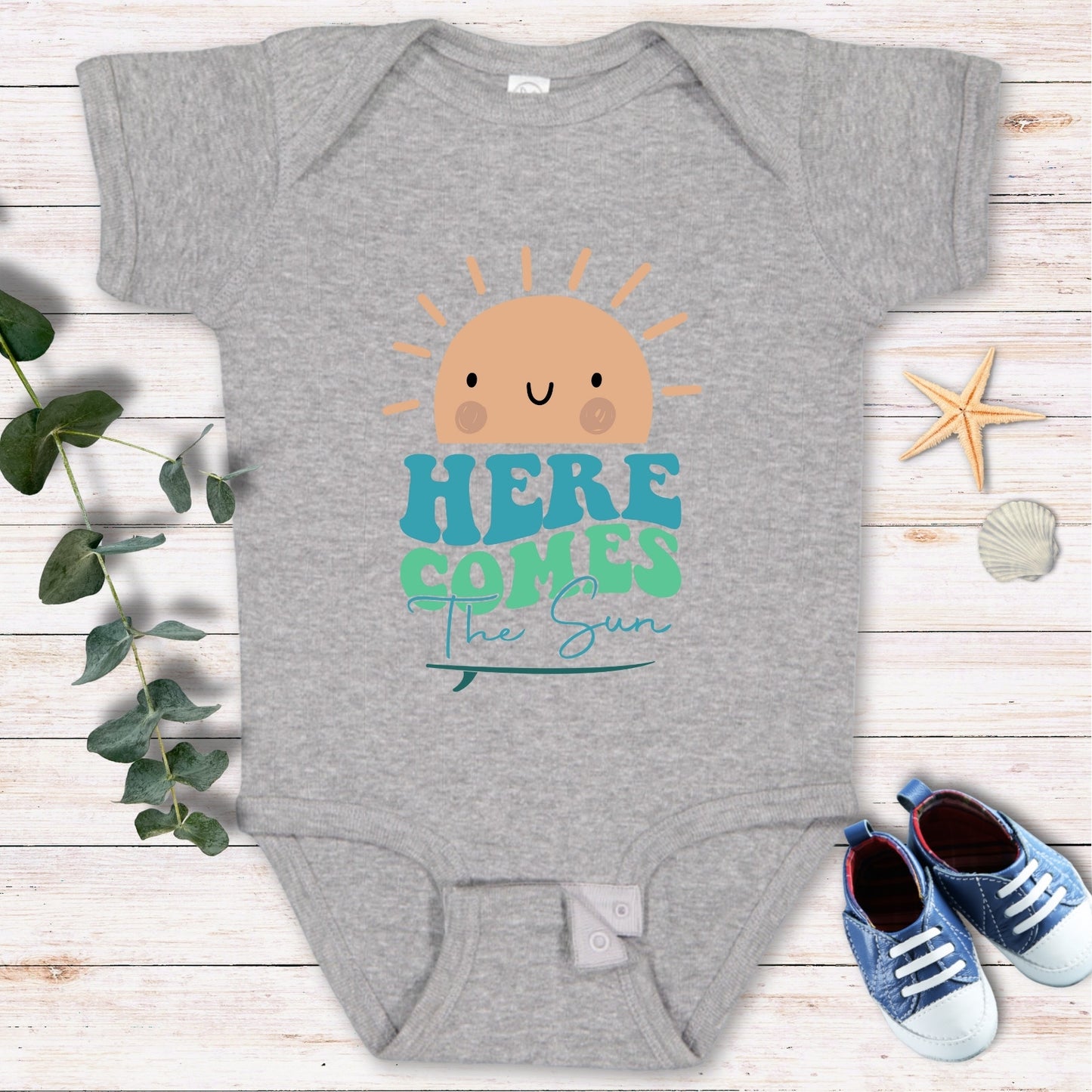 Here comes the Sun Baby Bodysuit