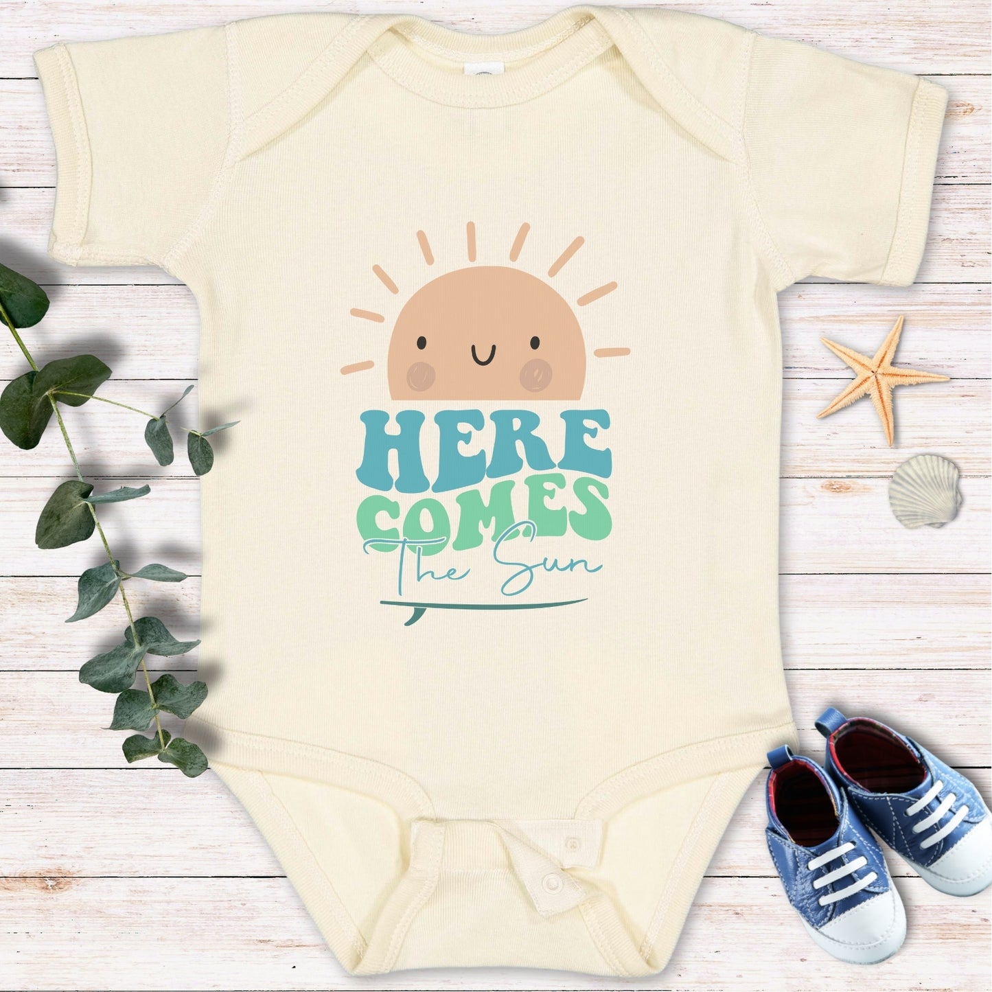 Here comes the Sun Baby Bodysuit