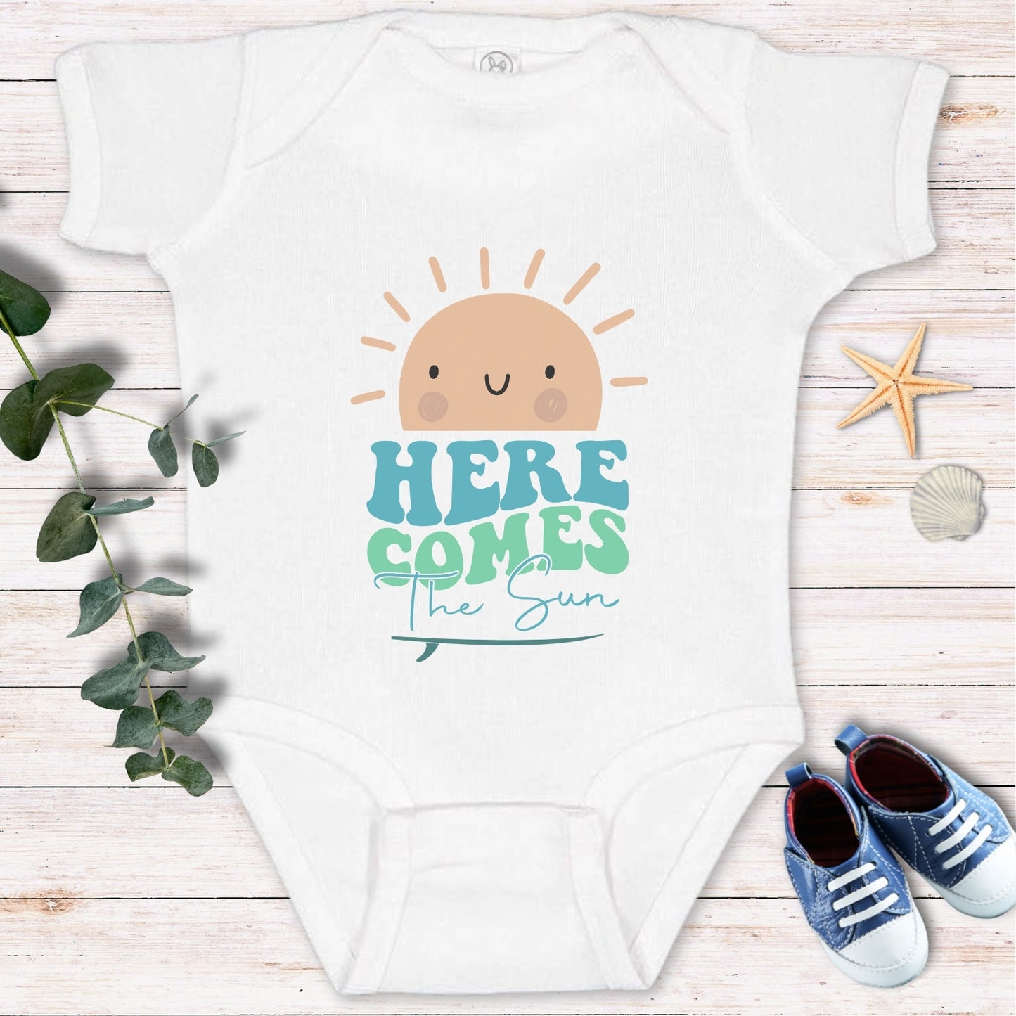 Here comes the Sun Baby Bodysuit