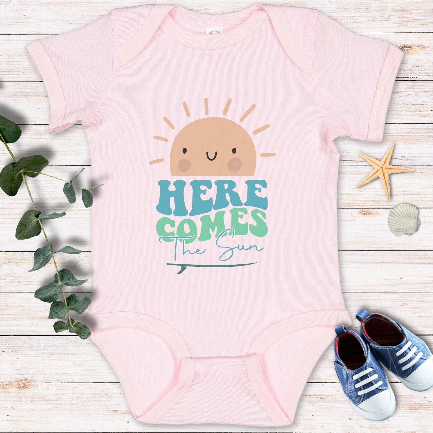 Here comes the Sun Baby Bodysuit