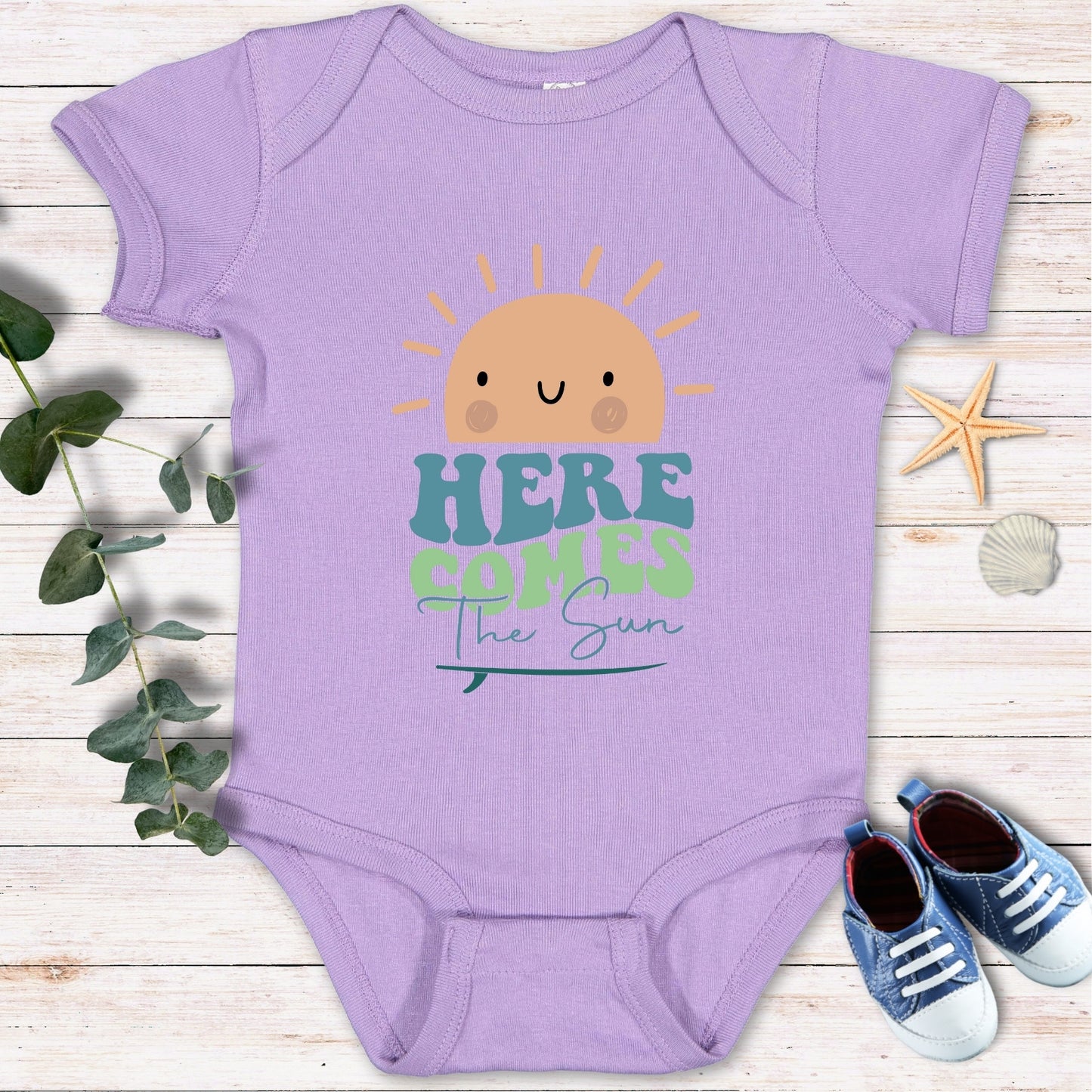 Here comes the Sun Baby Bodysuit