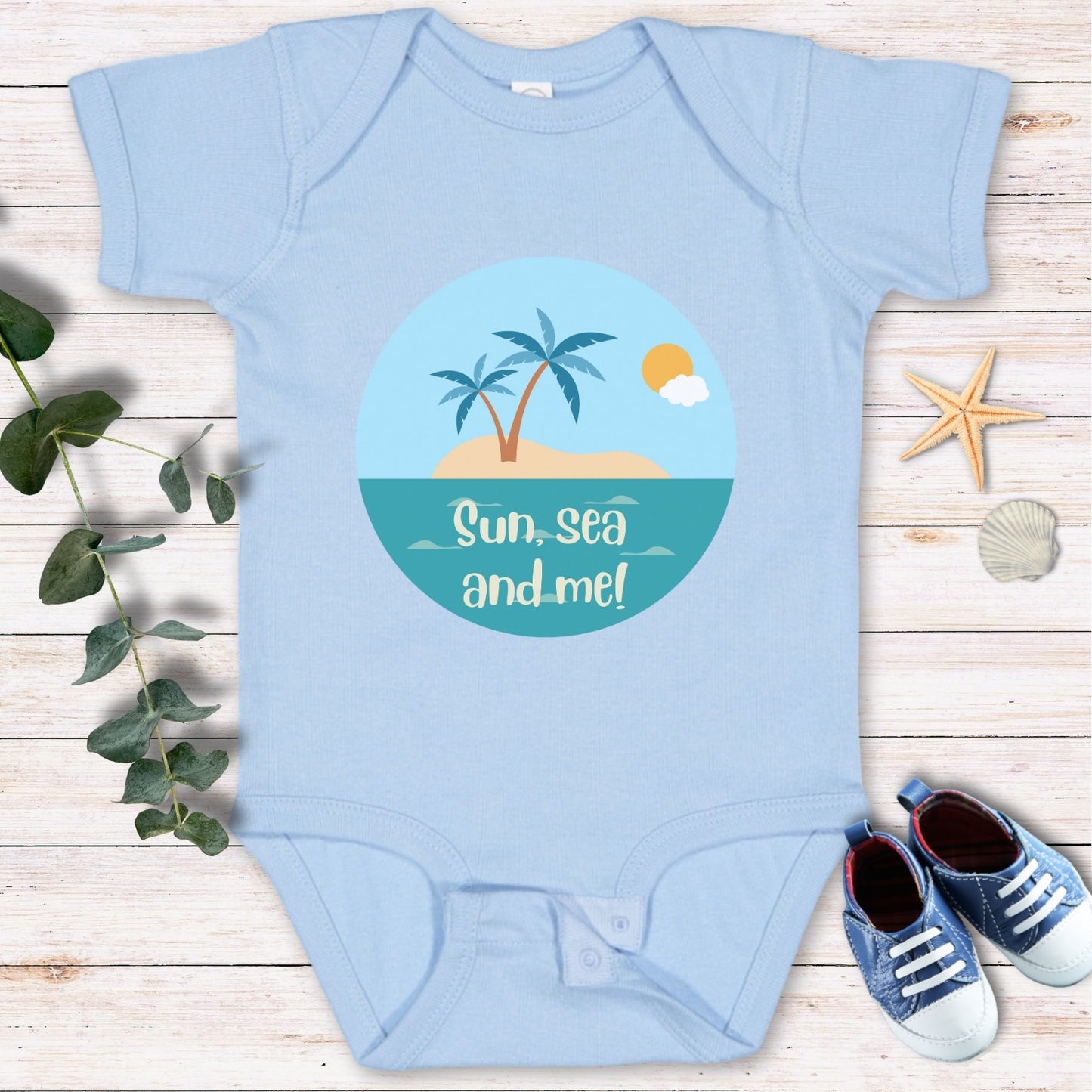 Sun, Sea, and Me Bodysuit