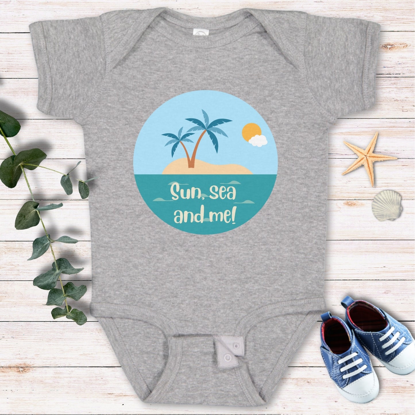 Sun, Sea, and Me Bodysuit