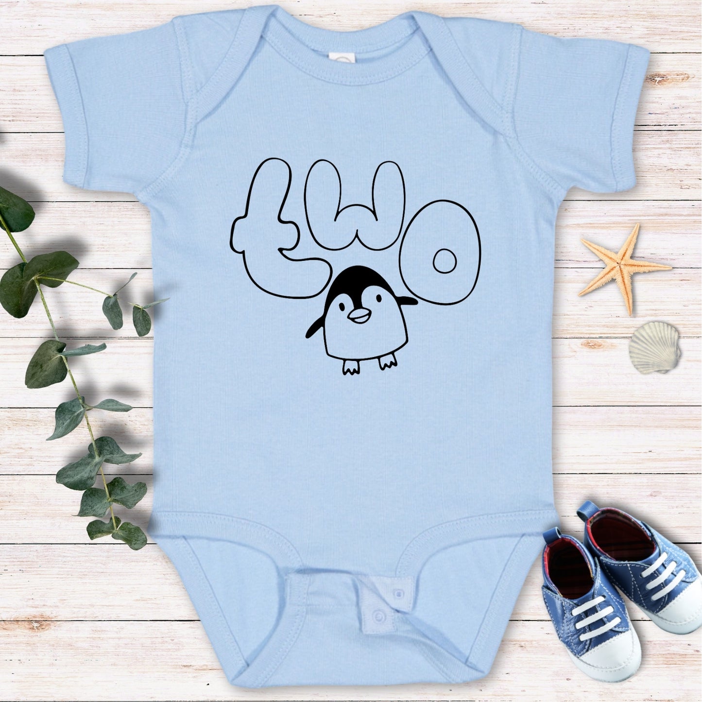 Two penguin Bodysuit