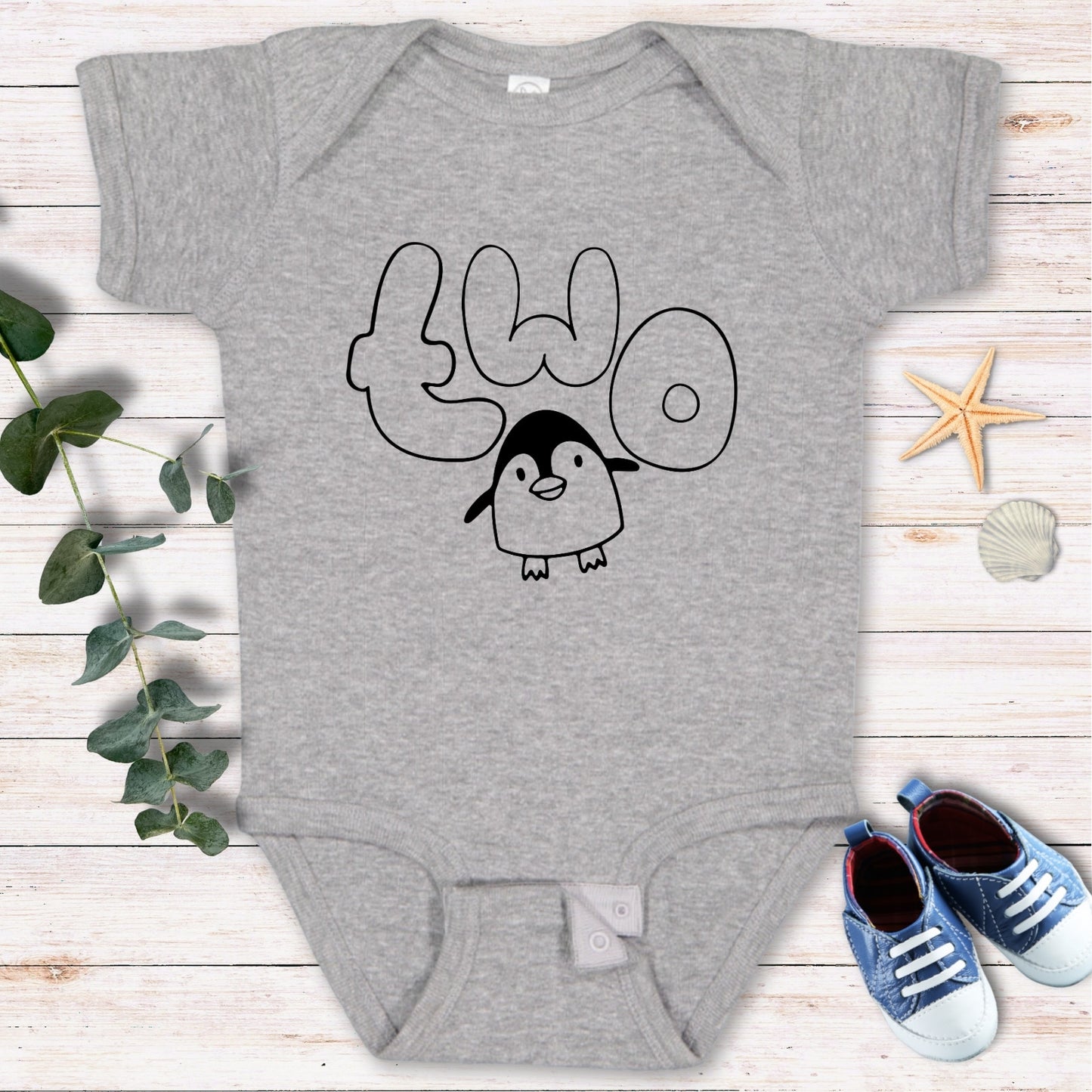 Two penguin Bodysuit