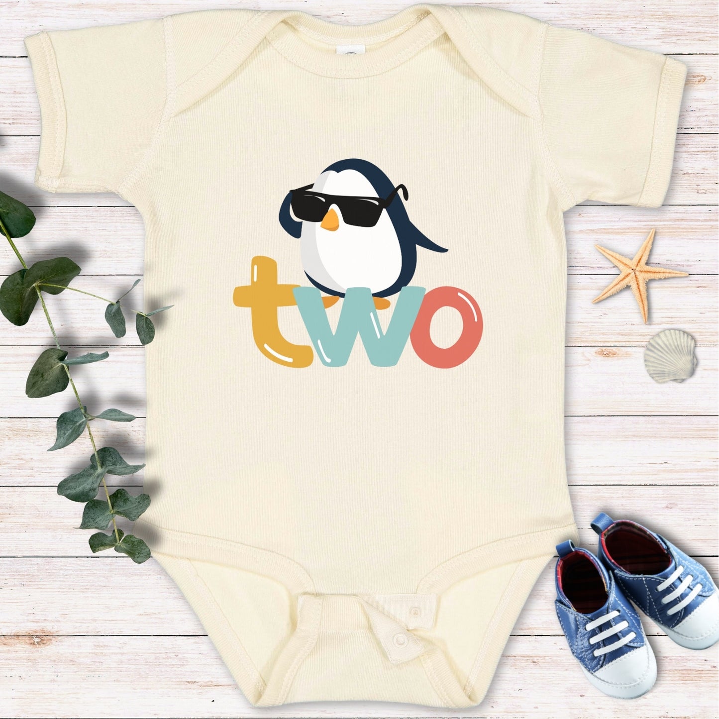 Two penguin Bodysuit