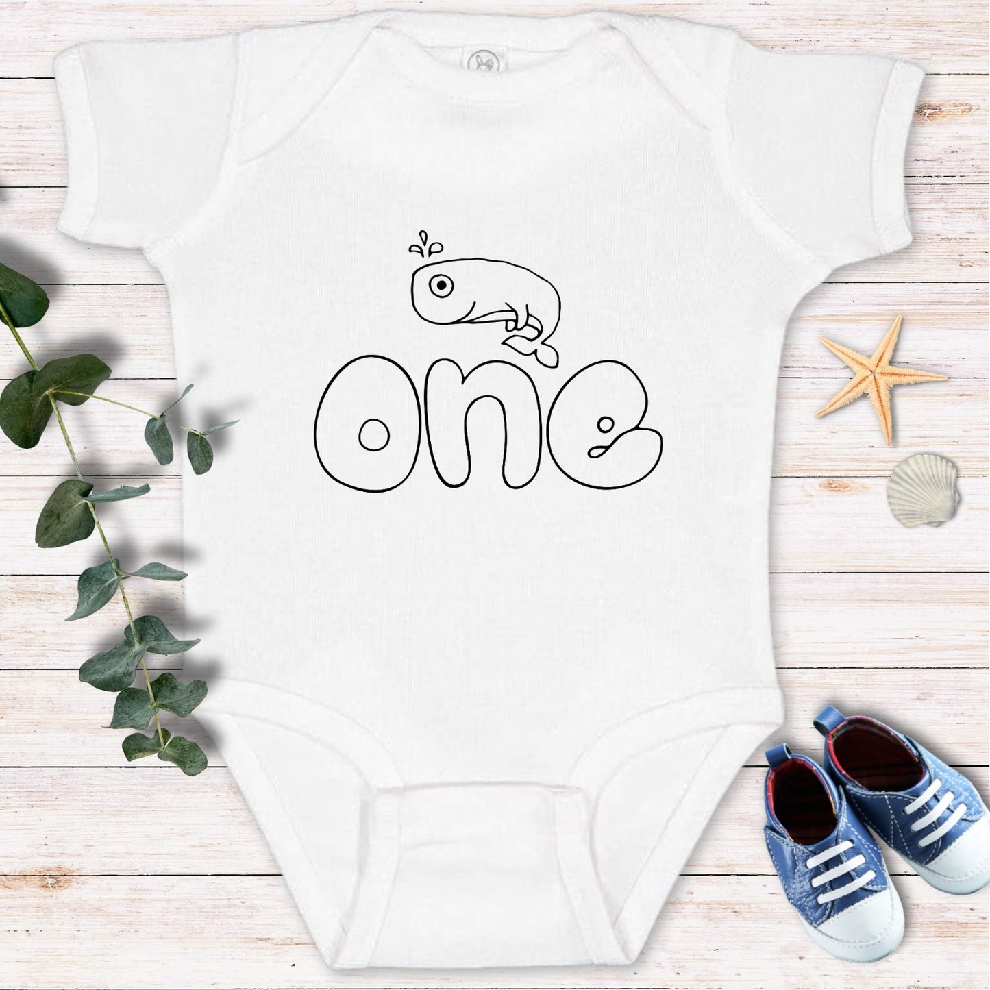 One whale Bodysuit