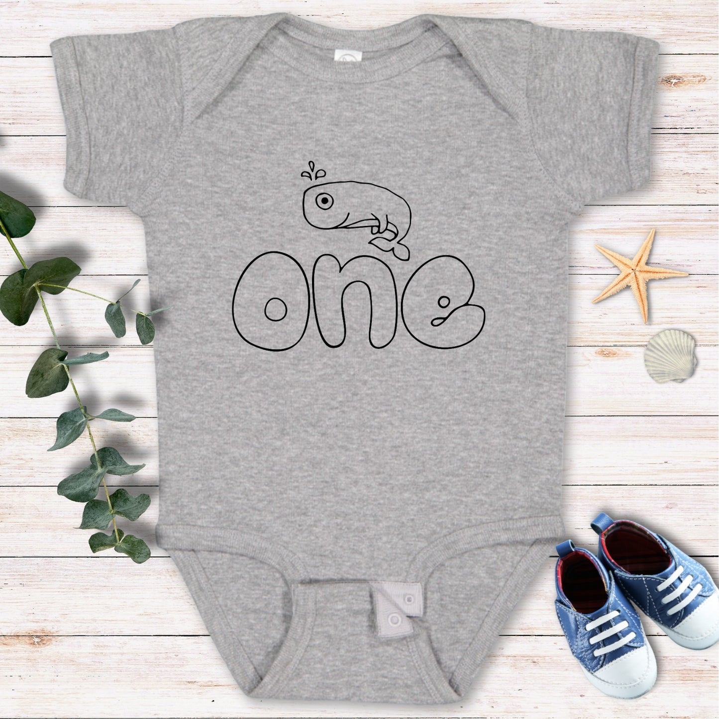 One whale Bodysuit