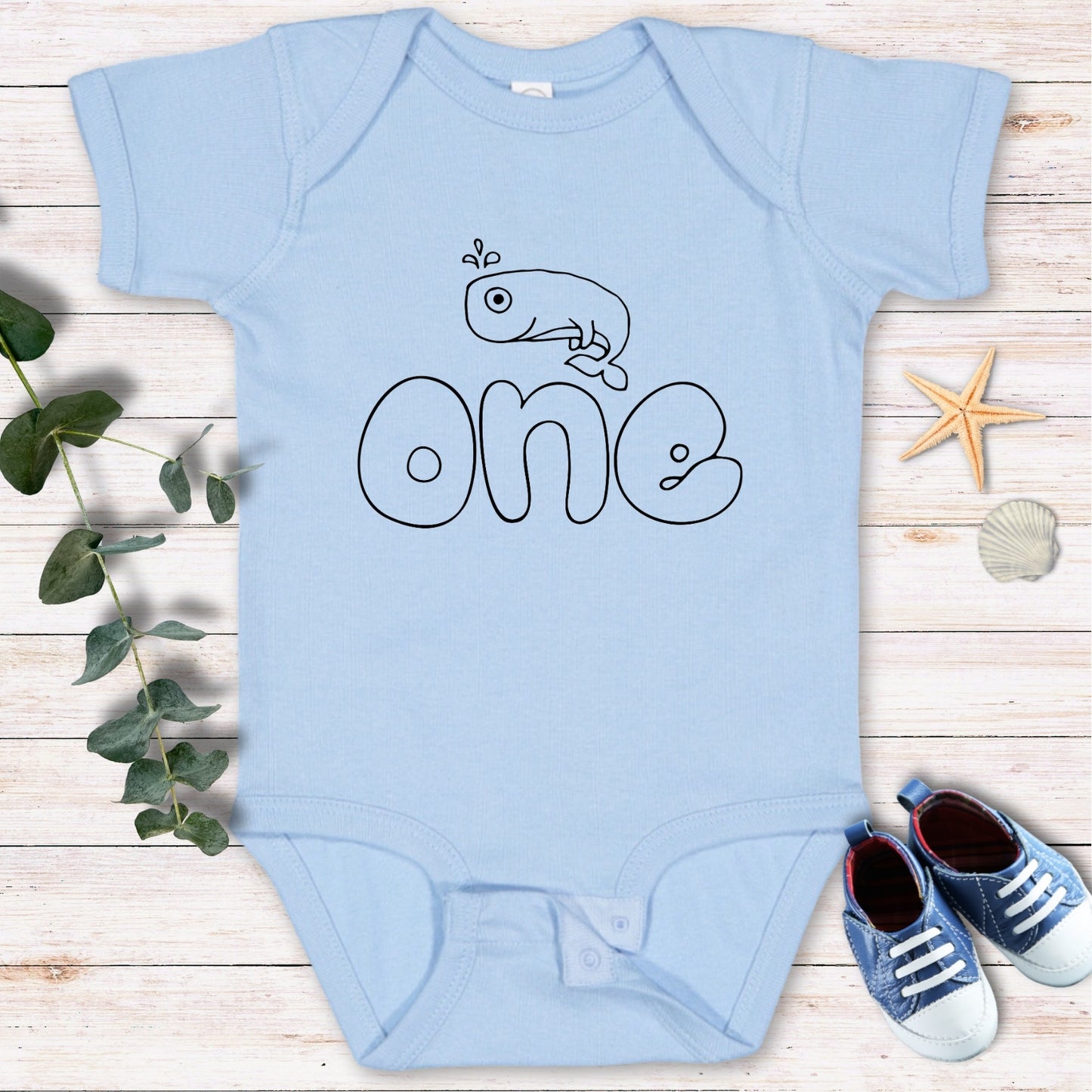 One whale Bodysuit