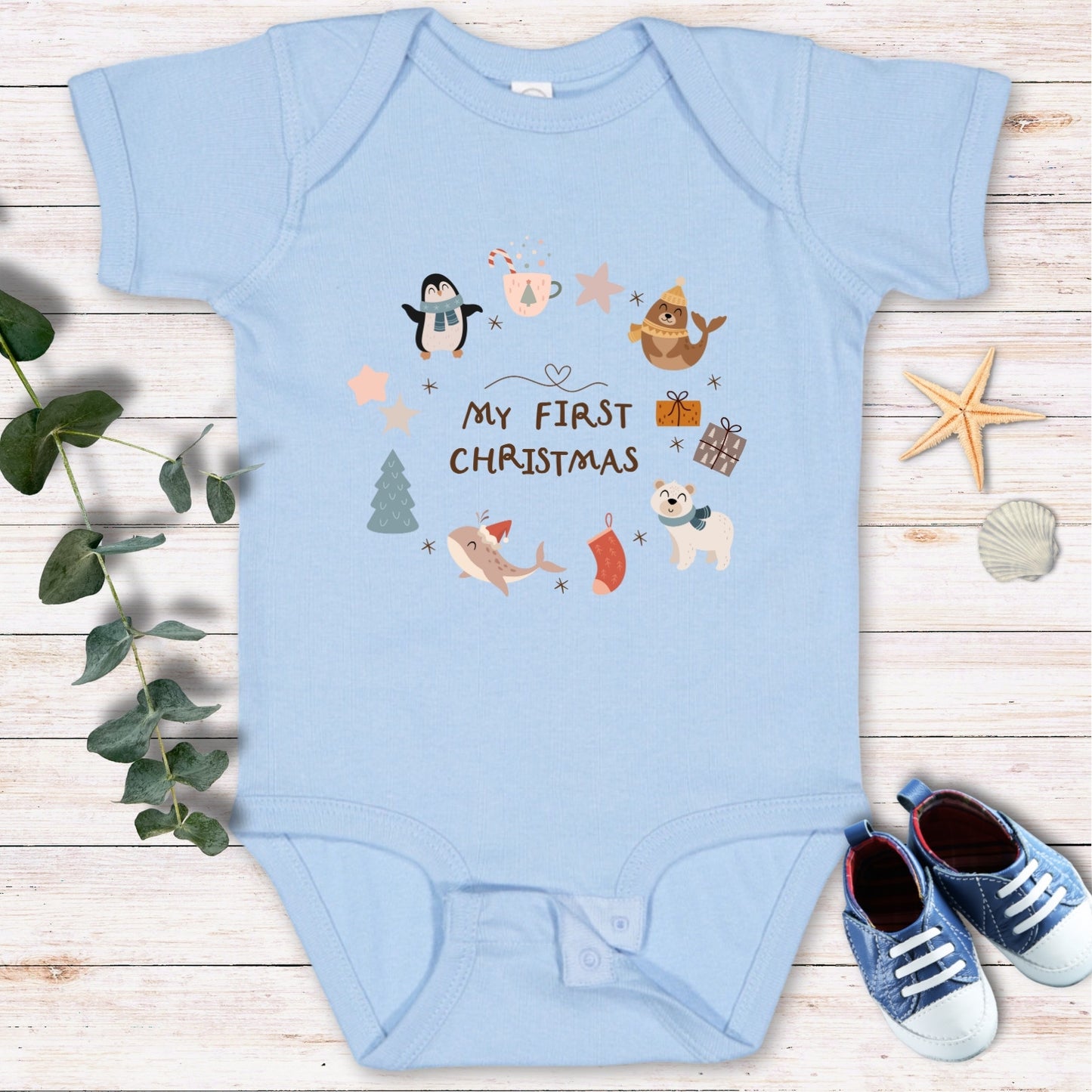 My First Christmas Bodysuit