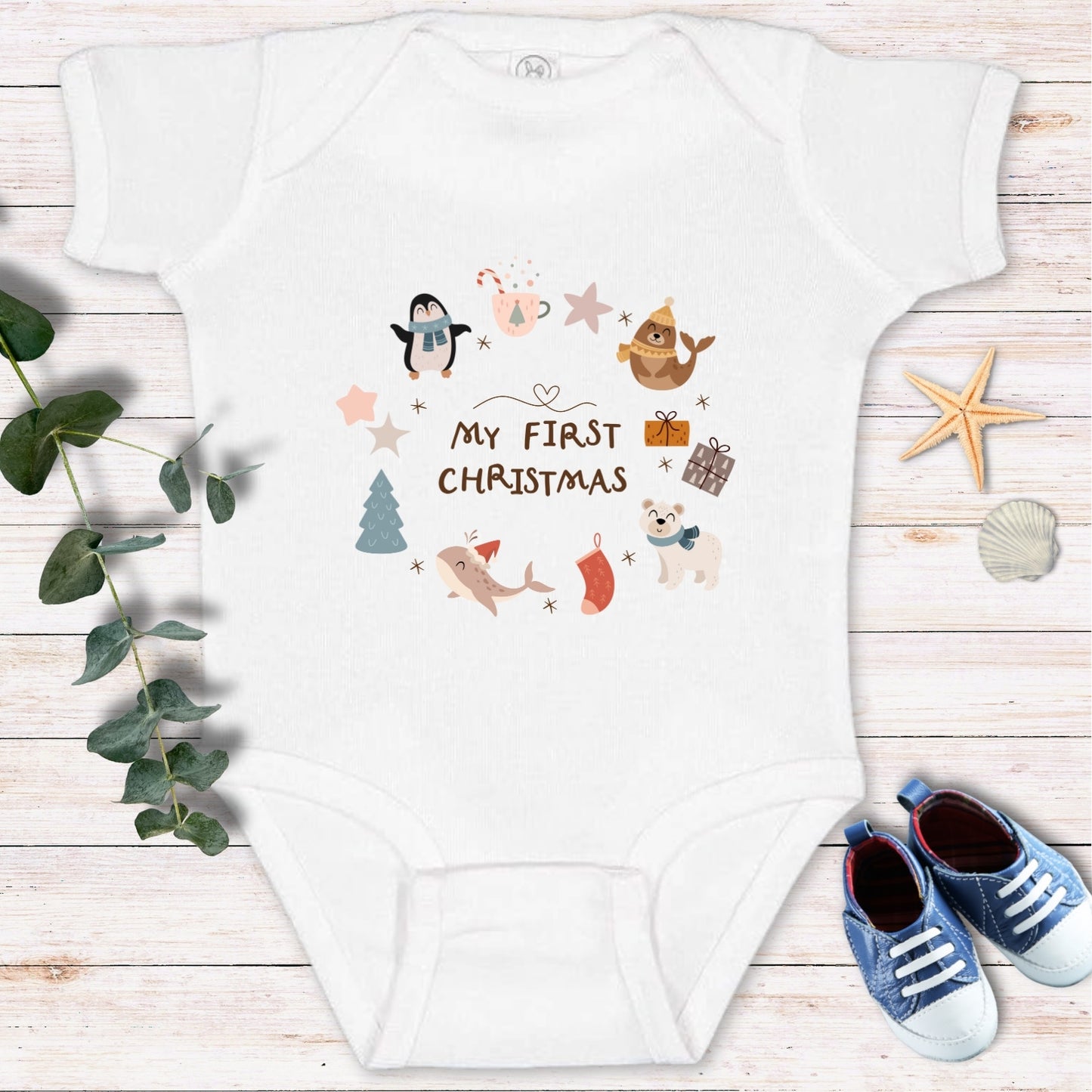 My First Christmas Bodysuit