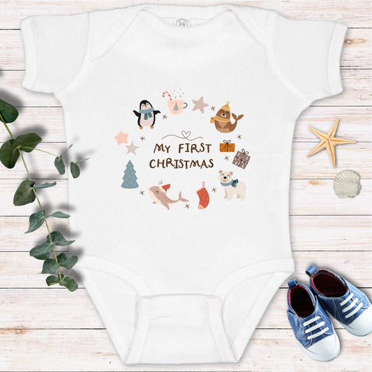 My First Christmas Bodysuit