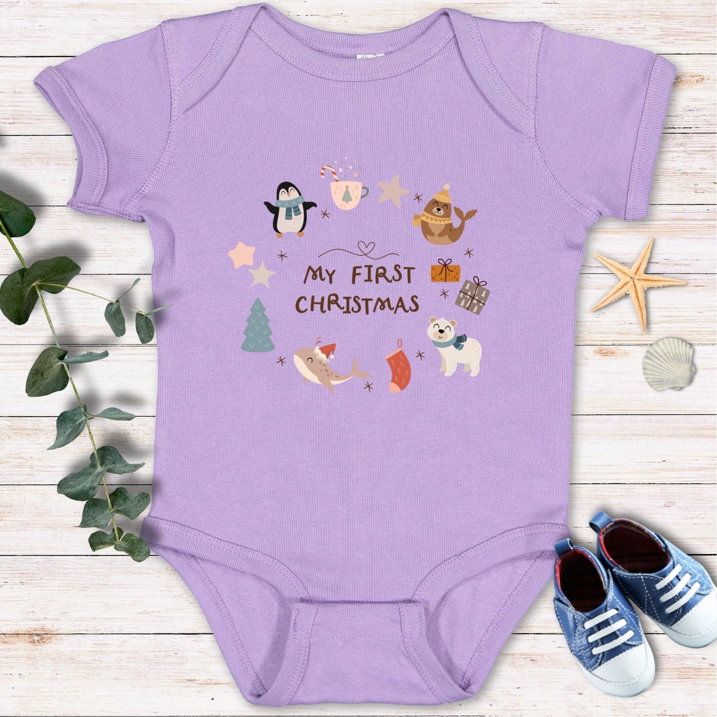 My First Christmas Bodysuit