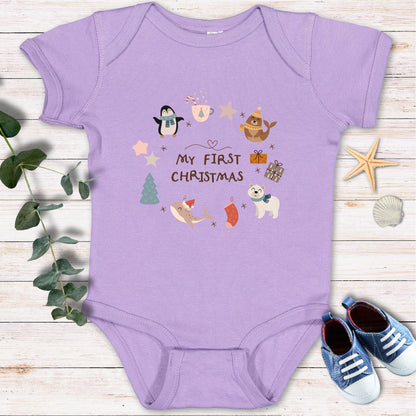 My First Christmas Bodysuit