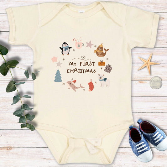 My First Christmas Bodysuit