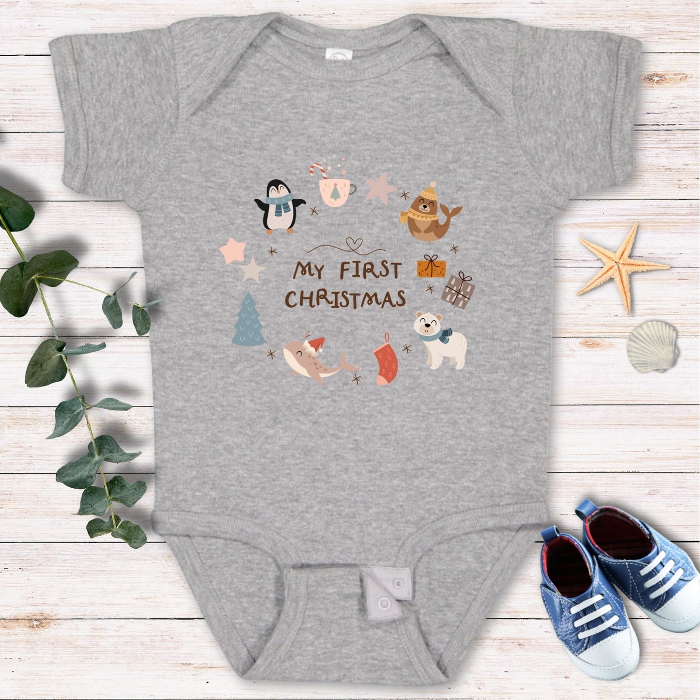 My First Christmas Bodysuit