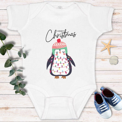 Christmas Penguin Bodysuit