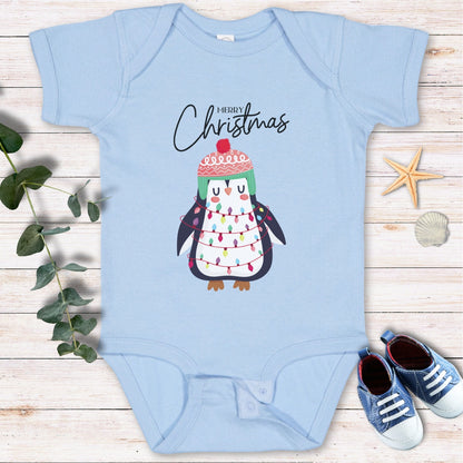 Christmas Penguin Bodysuit