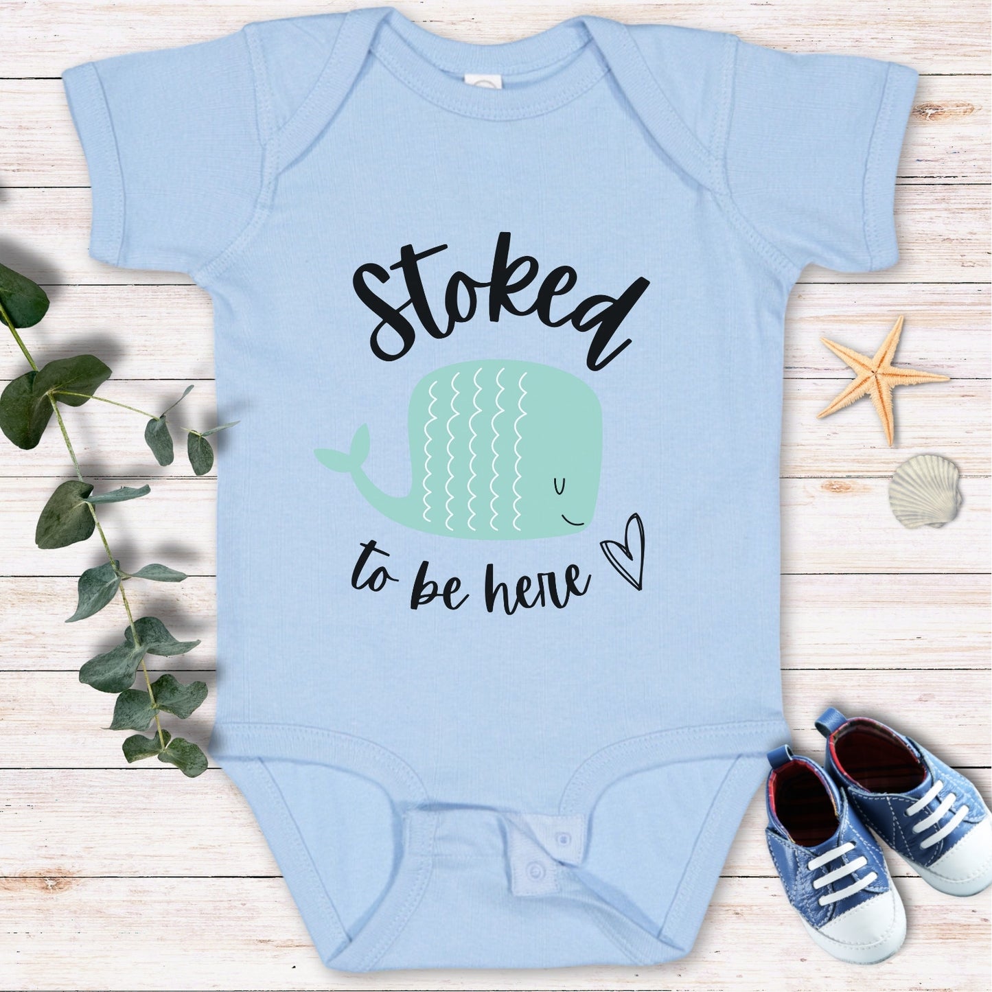 Stoked to be here Bodysuit